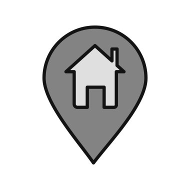 ev yeri kutsal kişilerin resmi, vektör çizim