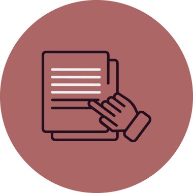 Çalışmanın vektör illüstrasyonu