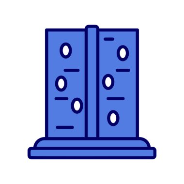 Ağ için Duvar simgesi vektörüne tırmanılıyor 