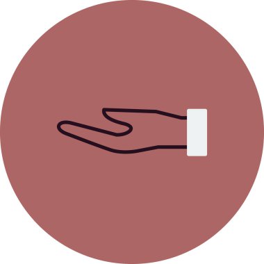 el simgesi, vektör illüstrasyonu