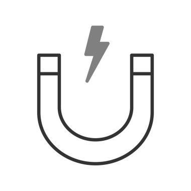 mıknatıs simgesi vektör çizimi