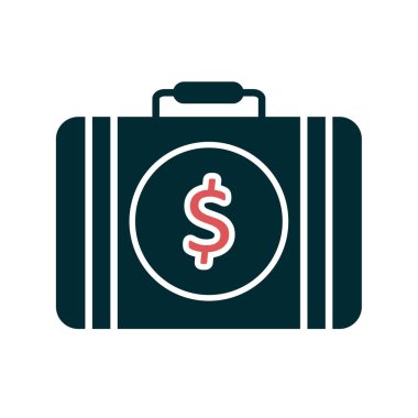 Evrak Dosyası ikon vektör illüstrasyonu