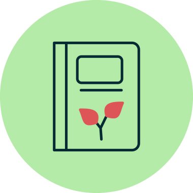 Kitap. Web simgesi basit tasarım