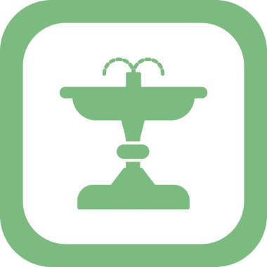 fıskiye ikonu vektör illüstrasyonu