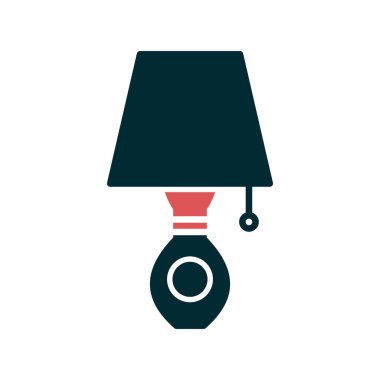 tablo lambası vektör illüstrasyonu