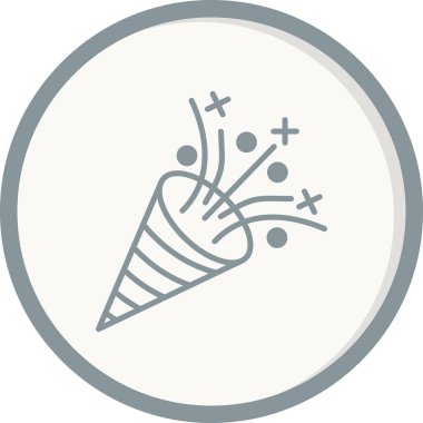 Konfeti kutsal kişilerin resmi, vektör çizim