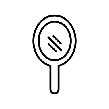 Ayna simgesi, vektör çizimi