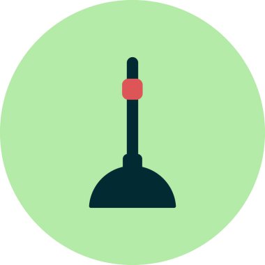 Plung. Web simgesi basit illüstrasyon