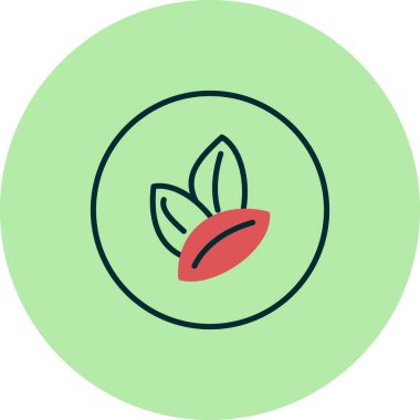 organik ikon vektör illüstrasyonu