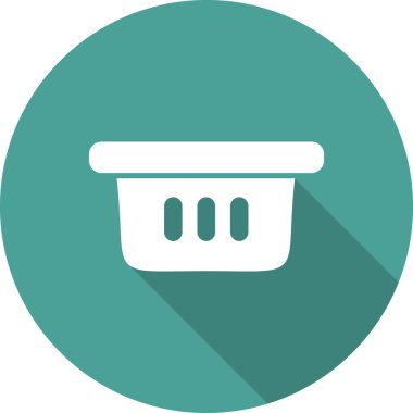 Çamaşır sepeti vektör çizim 