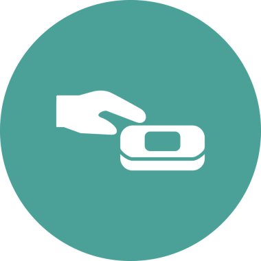 El yıkamanın vektör illüstrasyonu