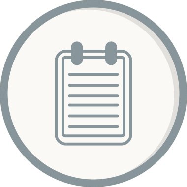 Hatırlatma. Web simgesi basit tasarım