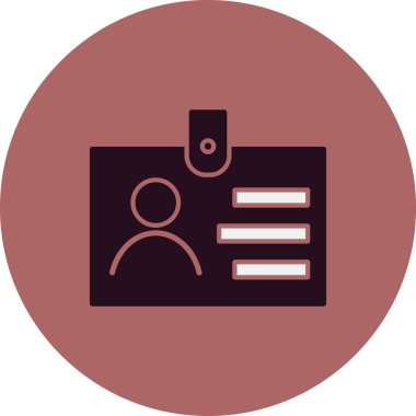 kart simge vektör çizim