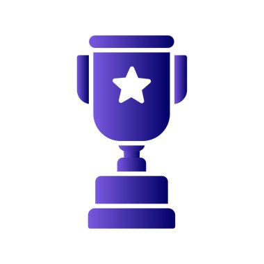 kupa simgesi vektör illüstrasyonu