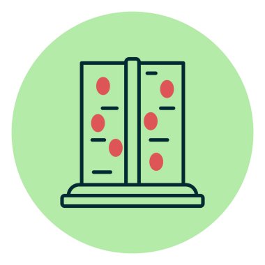 Ağ için Duvar simgesi vektörüne tırmanılıyor 