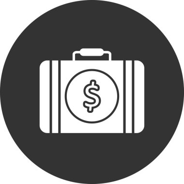 Evrak Dosyası ikon vektör illüstrasyonu