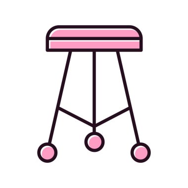 Dışkı simgesinin vektör illüstrasyonu