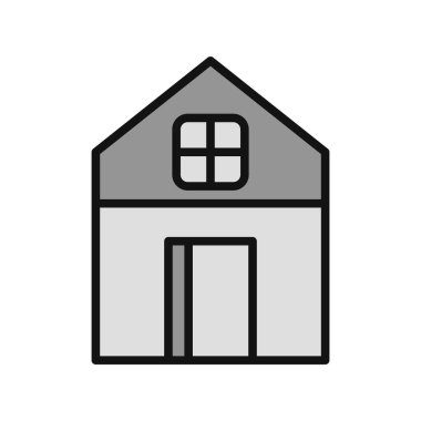 ev simgesi vektör illüstrasyonu