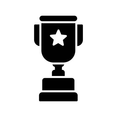 kupa simgesi vektör illüstrasyonu
