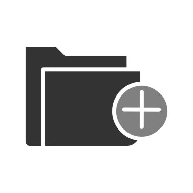 Dosya. Web simgesi basit illüstrasyon 