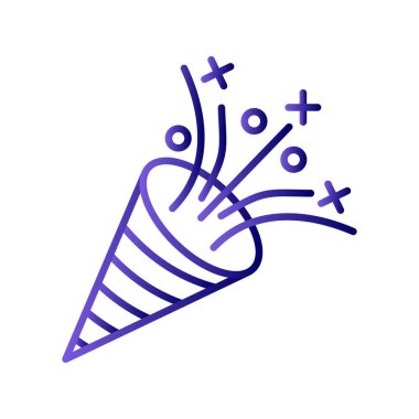 Konfeti kutsal kişilerin resmi, vektör çizim