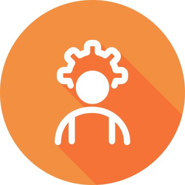 yönetici simgesi vektör çizimi