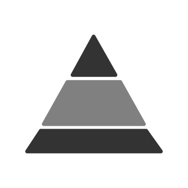 grafik, diyagram simgesi vektör çizimi