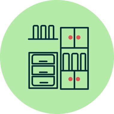 kabinenin vektör illüstrasyonu 