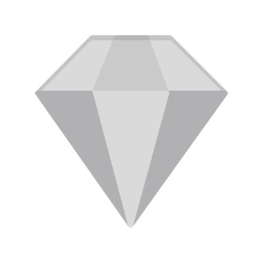 Elmas simgesinin vektör illüstrasyonu 