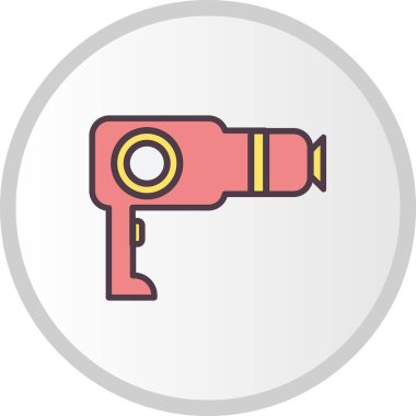 Kurutma makinesi simge vektör çizim