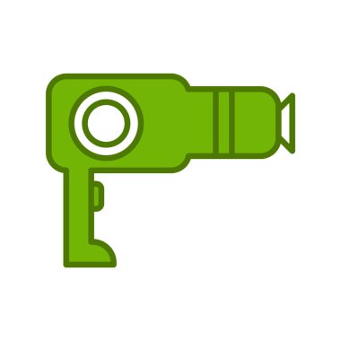 Kurutma makinesi simge vektör çizim