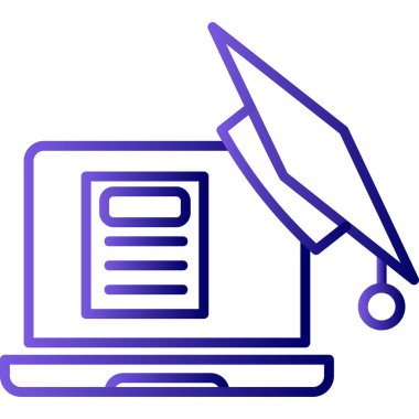 çevrimiçi öğrenme, eğitim kavramı konsepti vektör illüstrasyonu