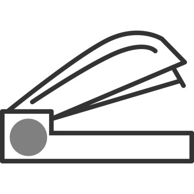 Zımba. Web simgesi basit illüstrasyon