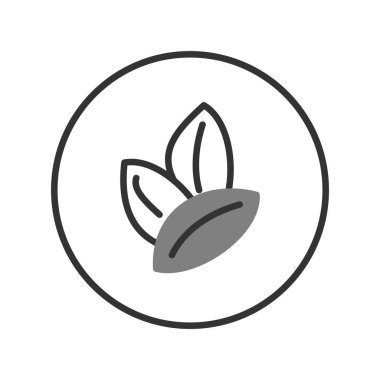 organik ikon vektör illüstrasyonu