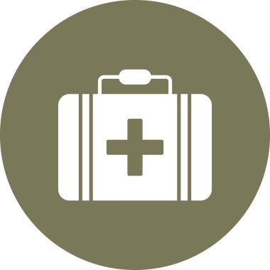 evrak çantası ikonu vektör illüstrasyonu