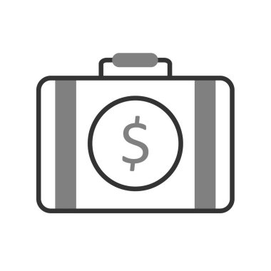 Evrak Dosyası ikon vektör illüstrasyonu