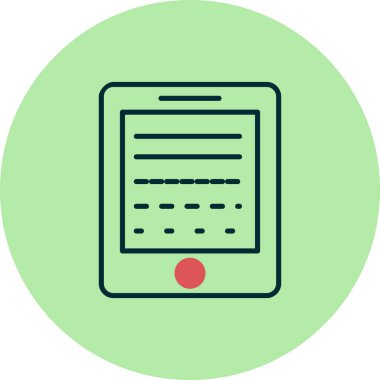 Kitap. Web simgesi basit tasarım