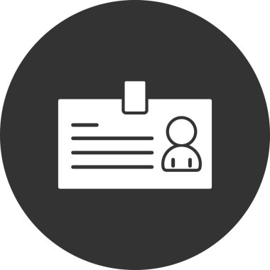 kart simge vektör çizim