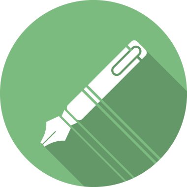 Dolma kalem simge vektör çizim