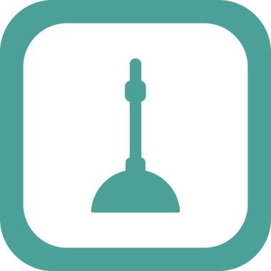 Plung. Web simgesi basit illüstrasyon