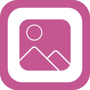 fotoğraf resim simgesi, vektör illüstrasyonu