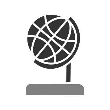 dünya simgesi, vektör illüstrasyonu, dünya logosu kavramı