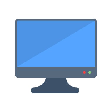 ekranı izle. Basit illüstrasyon