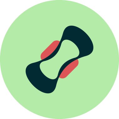 Hijyenik pedin vektör çizimi