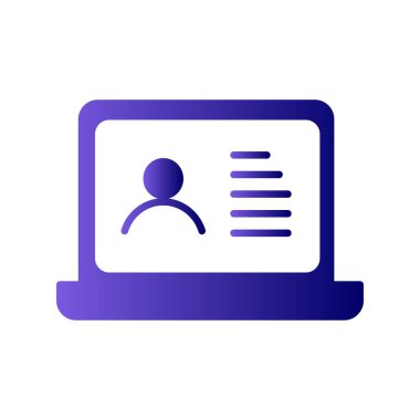 ícone de portfólio. ilustração vetorialPortföy simgesi. vektör çizim