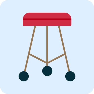 Dışkı simgesinin vektör illüstrasyonu