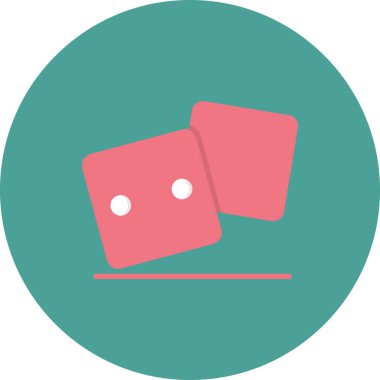 zar simgesi vektör illüstrasyonu