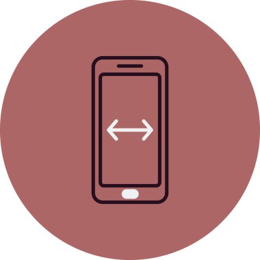 Modern simgenin vektör illüstrasyonu