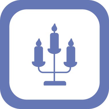 simge vektör çizim mumlar