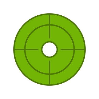 hedef simge vektör illüstrasyonu 